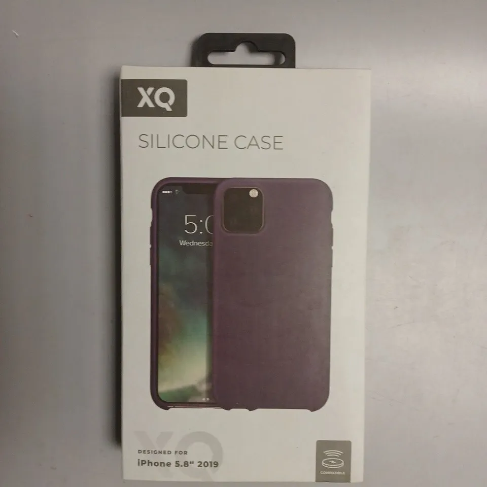 APPROXIMATELY 50 BOXED XQ SILICONE PROTECTIVE CASES FOR IPHONE 5.8" 2019 MODEL 