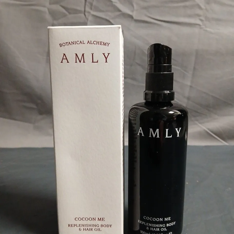 AMLY COCOON ME REPLENISHING BODY & HAIR OIL – 100ML