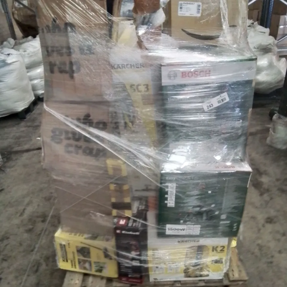 PALLET OF APPROXIMATELY 32 UNPROCESSED RAW RETURN HOUSEHOLD AND ELECTRICAL GOODS TO INCLUDE;