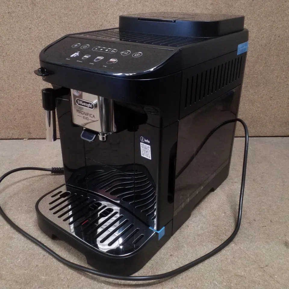 BOXED DĒLONGHI MAGNIFICA EVO AUTOMATIC COFFEE MACHINE WITH MANUAL MILK FROTHER 