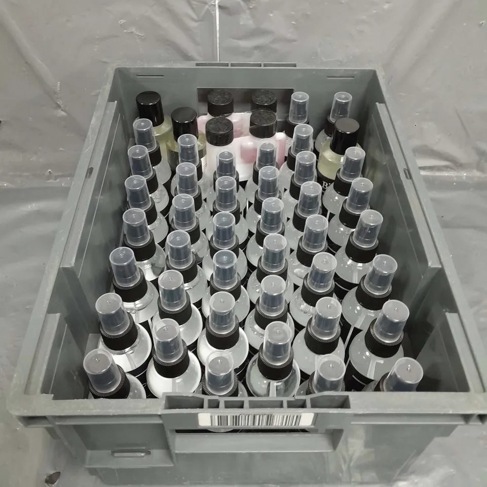 BOX OF APPROX 10 CLEANING PRODUCTS TO INCLUDE SPORTS SPRAY , FUEL ADDITIVE , MUSK DIFFUSER LIQUID  - COLLECTION ONLY