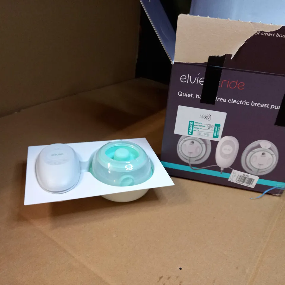 BOXED ELVIE STRIDE QUIET ELECTRIC BREAST PUMP