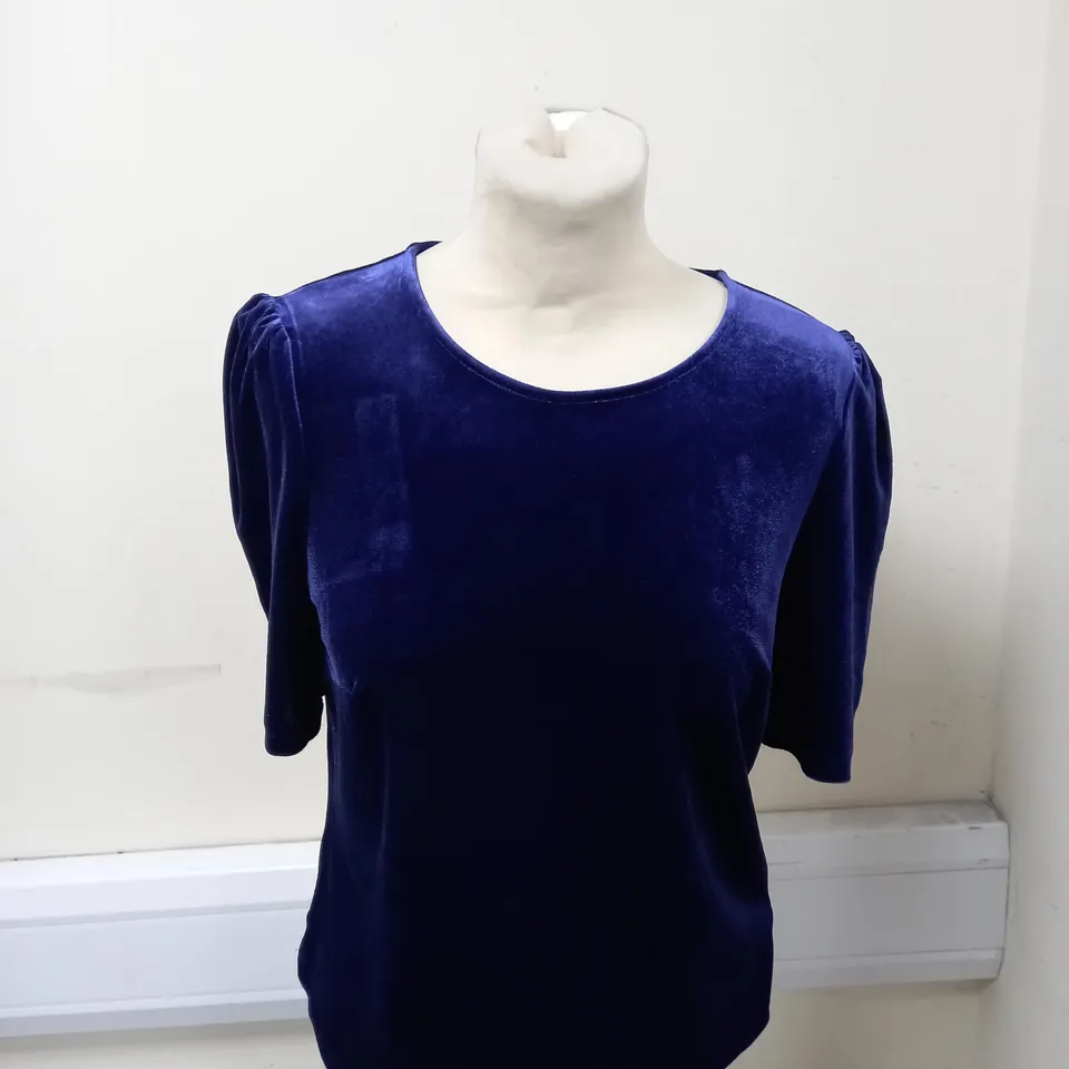 WOMENS BODEN VELVET SHIRT SIZE 10