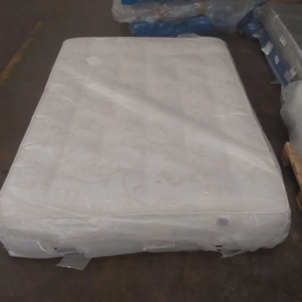 QUALITY BAGGED ASPIRE 4'6" DOUBLE MATTRESS 