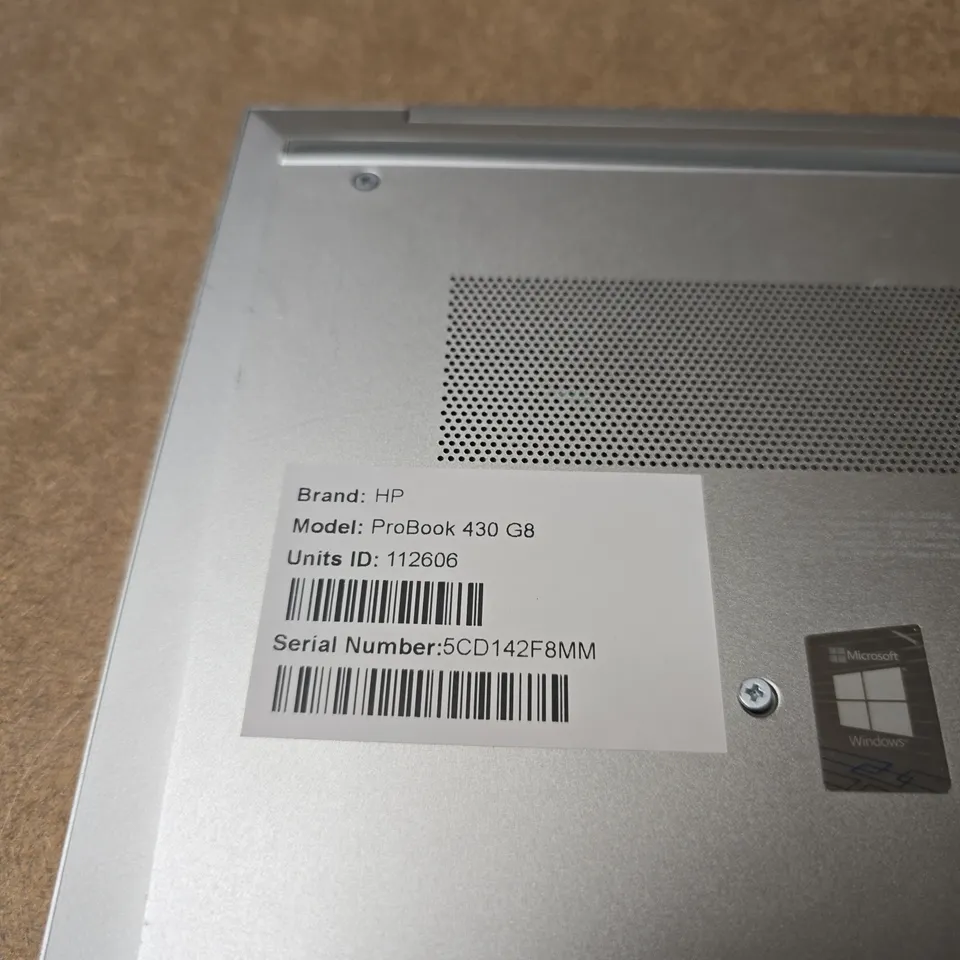 HP PROBOOK 430 G8 LAPTOP – SILVER