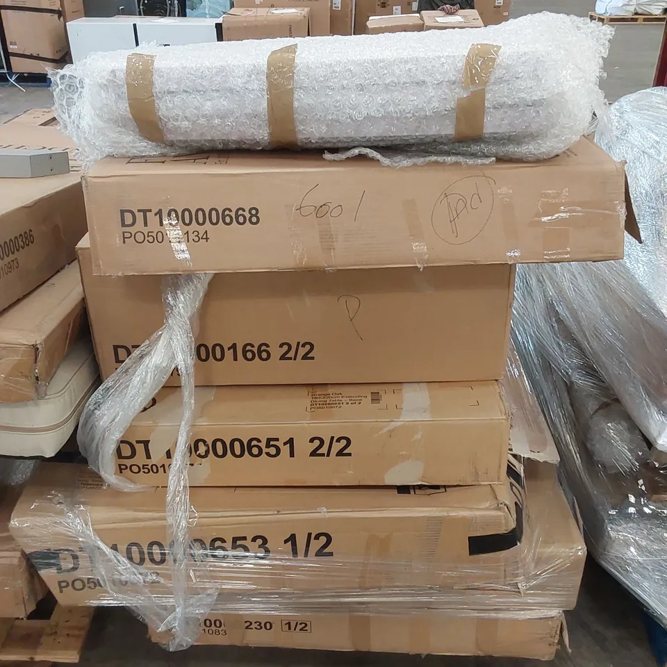 PALLET TO CONTAIN ASSORTED BOXED FURNITURE AND FURNITURE PARTS