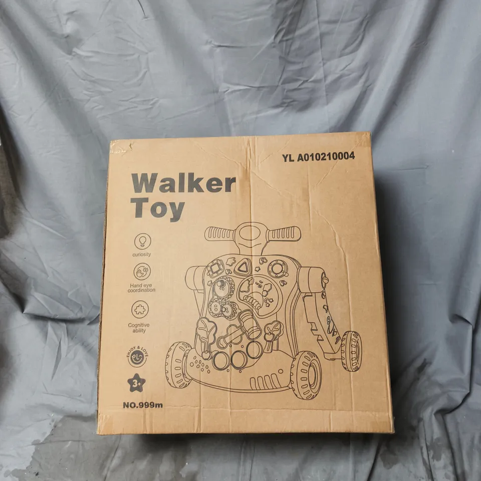 KIDS WALKER TOY WITH ACCESSORIES, IN BOX