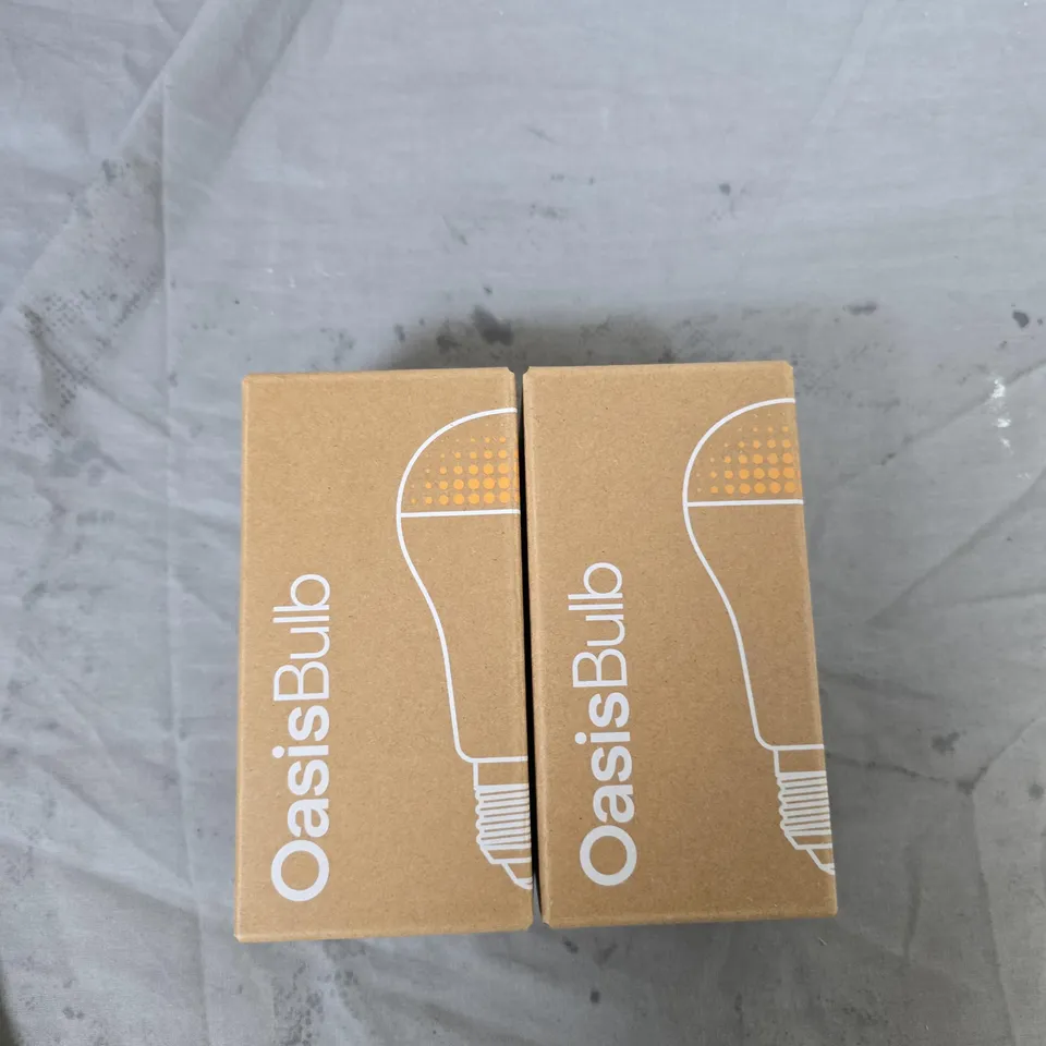 OASISBULB LED BULBS – E27, PACK OF 2