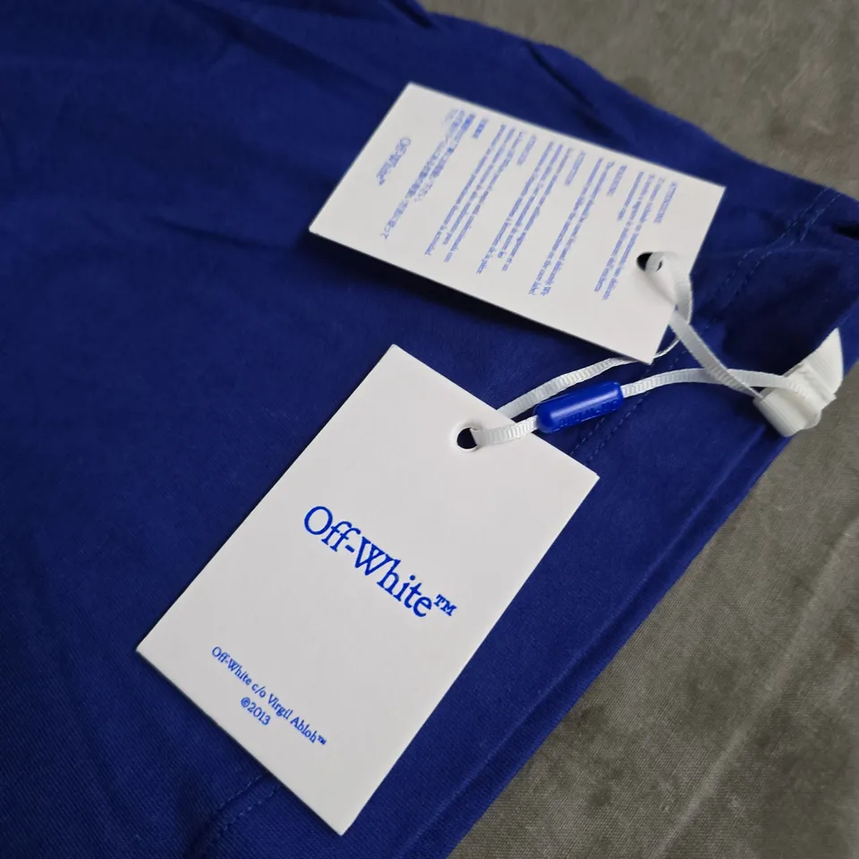 OFF WHITE OFF BODY STITCH T-SHIRT SIZE M 