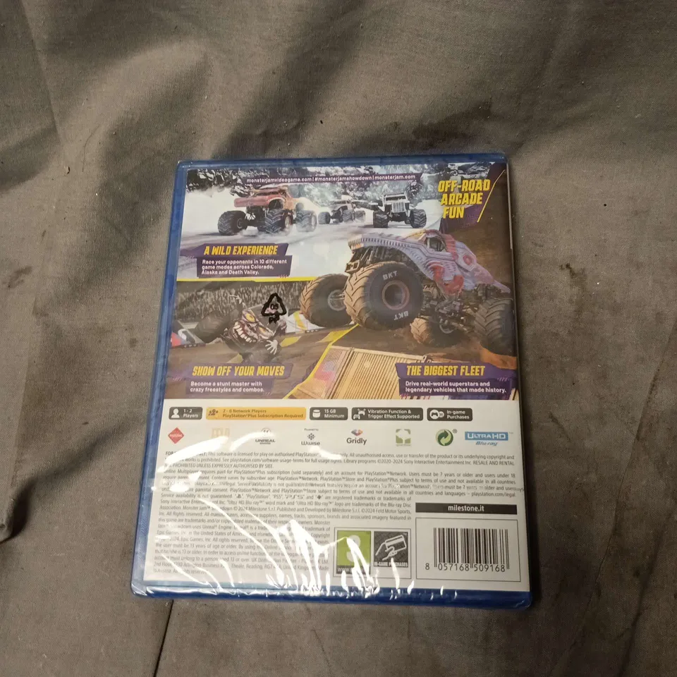MONSTER JAM SHOWDOWN – PLAYSTATION 5 (PS5) GAME (SEALED)