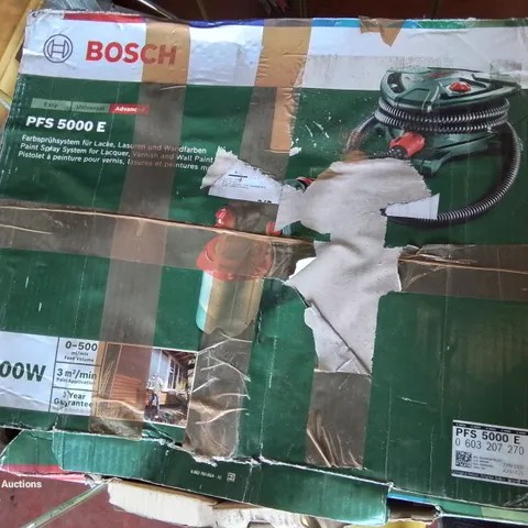 BOXED BOSCH ALLPAINT PFS 5000E 1200W ELECTRIC SPRAY SYSTEM 230V
