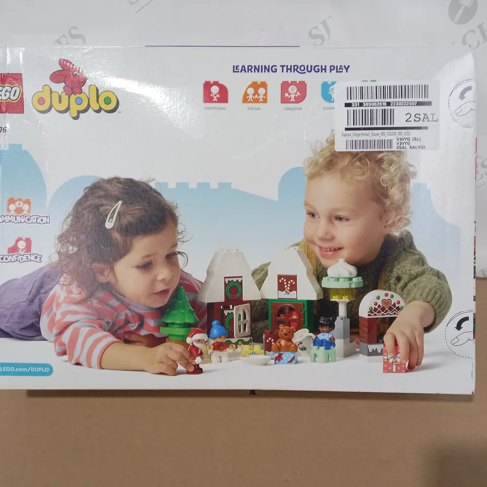 LEGO DUPLO SANTA'S GINGERBREAD HOUSE RRP £30