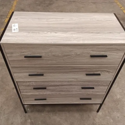 DESIGNER GREY WOODEN DRAW SET
