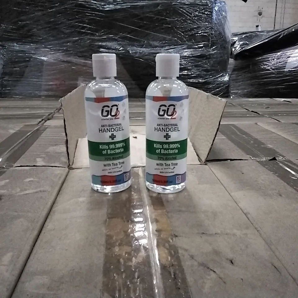 PALLET OF 203 BOXES OF 24 ANTI BACTERIAL HAND GEL