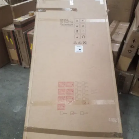 BOXED FULL LENGTH MIRROR GOLD - 78"×38"