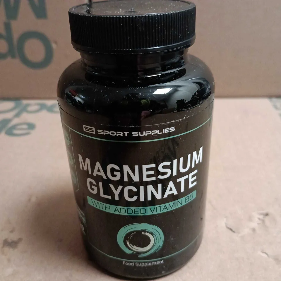 SPORT SUPPLIES MAGNESIUM GLYCINATE DIETARY SUPPLEMENT WITH VITAMIN B6 