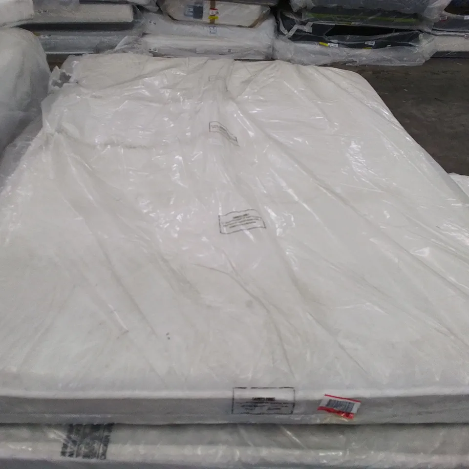 QUALITY BAGGED MEMORY OPEN COIL DOUBLE 4'6" MATTRESS