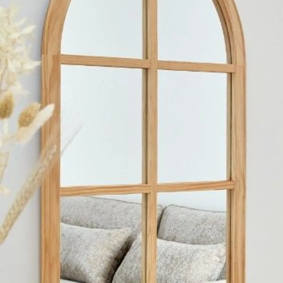 BOXED WINDOW PANE MIRROR - COLLECTION ONLY