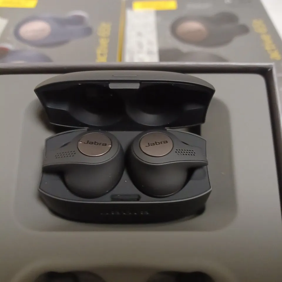 LOT OF 4 BOXED PAIRS OF JABRA ACTIVE 65T EARBUDS