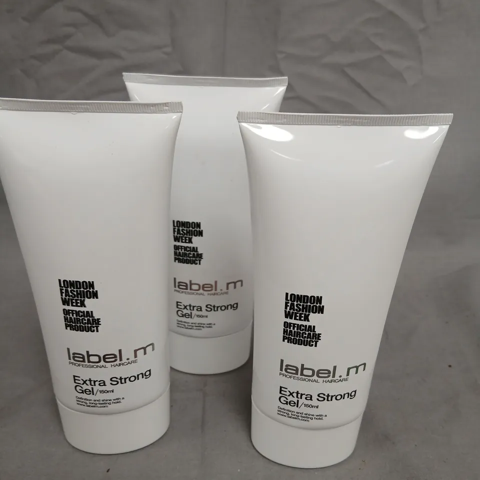 SIX LABEL.M EXTRA STRONG GEL – LONDON FASHION WEEK OFFICIAL HAIRCARE PRODUCT, 150ML 