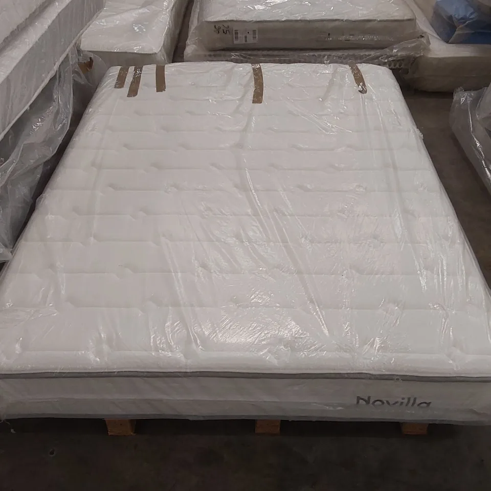 QUQLITY BAGGED NOVILLA 25CM ORTHO MEMORY FOAM POCKET SPRUNG MATTRESS - 150CM KING SIZE