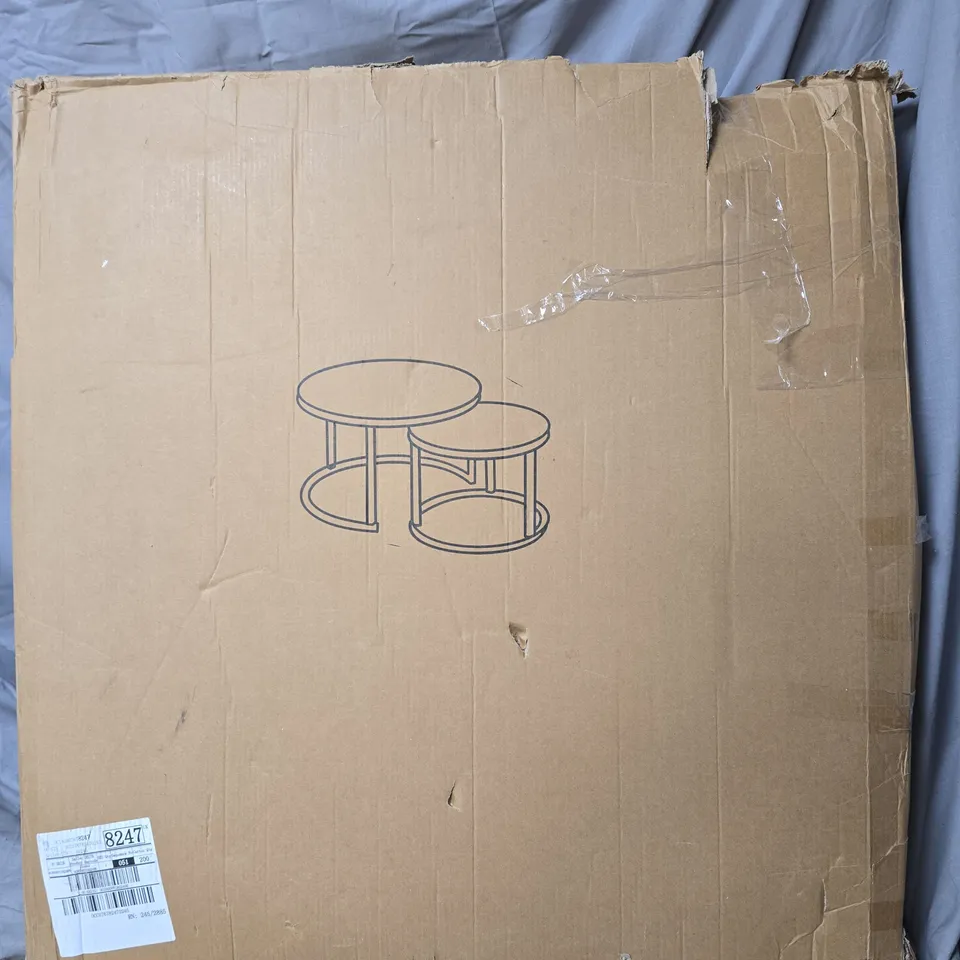 GOLD/MARBLE STYLE TABLE FOR ASSEMBLY