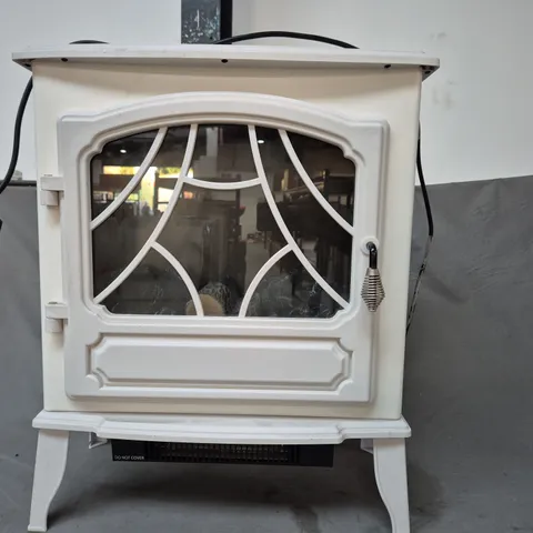 ARLEC FIREPLACE HEATER IN WHITE - COLLECTION ONLY