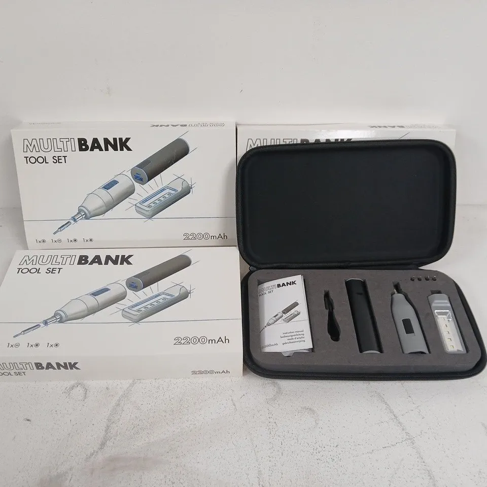 LOT OF 20 AS NEW MULTIBANK TOOL SETS