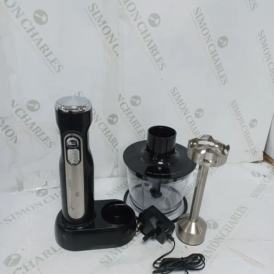 COOK'S ESSENTIALS CORDLESS STICK BLENDER 