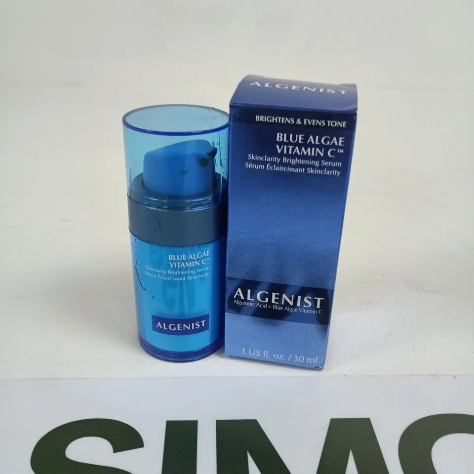 BOXED ALGENIST BLUE ALGAE VITAMIN C SKINCLARITY BRIGHTENING SERUM