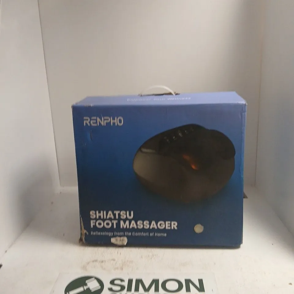 RENPHO SHIATSU FOOT MASSAGER – BOXED