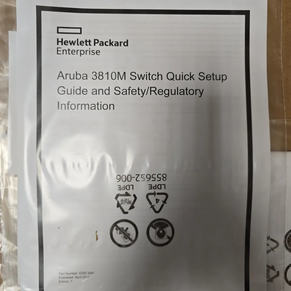 HPE ARUBA 3810M 48G POE+ SWITCH – REFURBISHED (JL074A)