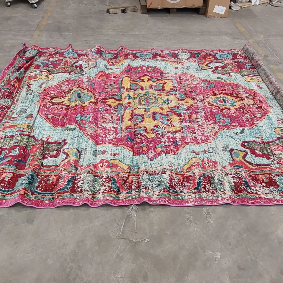 CASABLANCA MULTI-COLOURED RUG - 7'10" x 11'