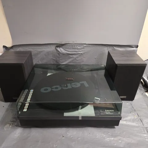 LENCO LS300-BK BLUETOOTH TURNTABLE WITH SPEAKERS