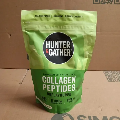 HUNTER & GATHER COLLAGEN PEPTIDES UNFLAVOURED 400G