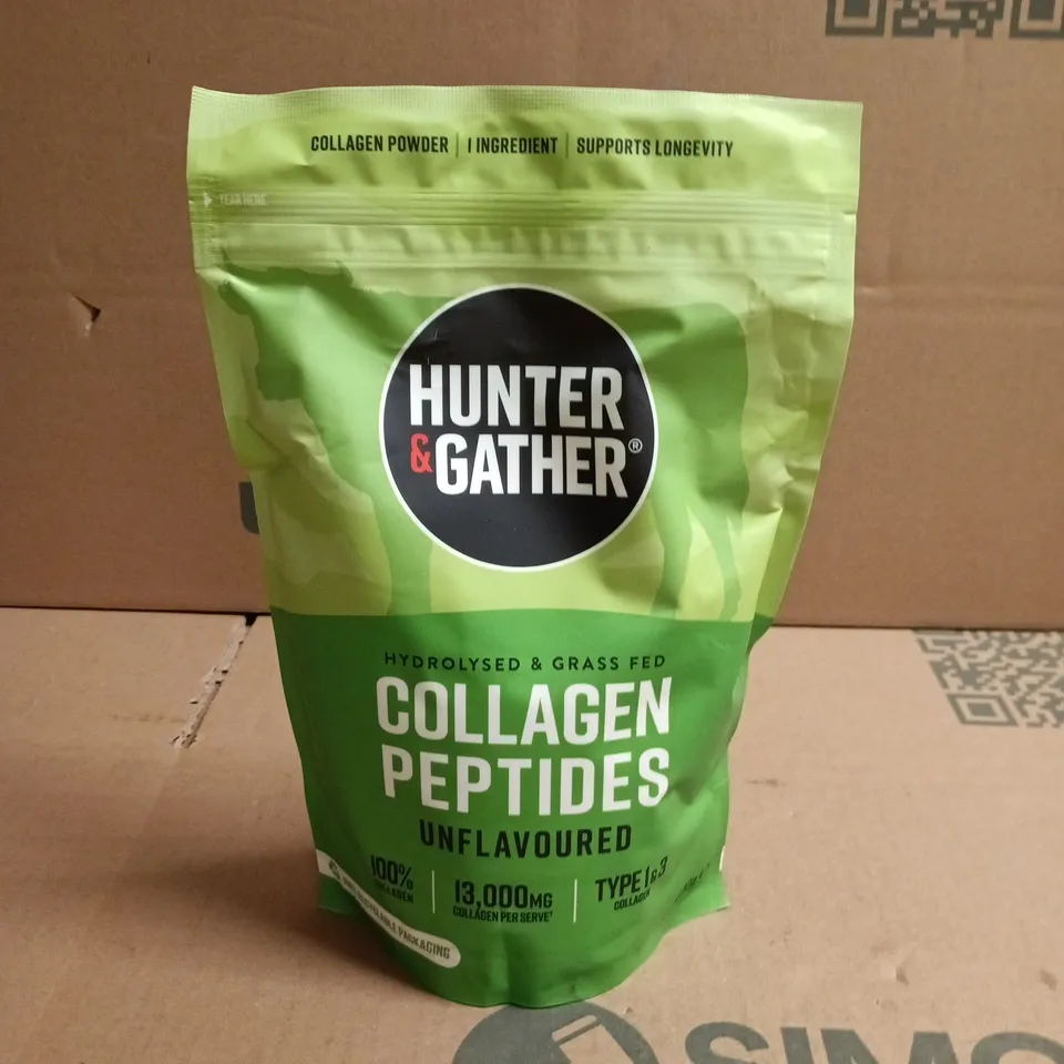 HUNTER & GATHER COLLAGEN PEPTIDES UNFLAVOURED 400G