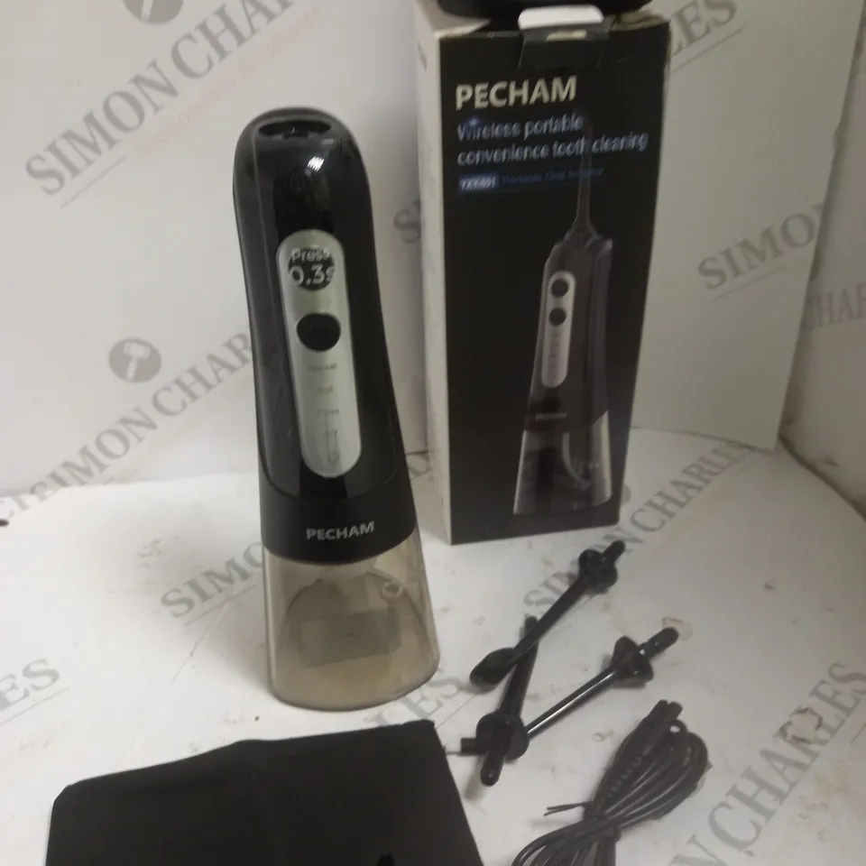 BOXED PECHAM WIRELESS PORTABLE TOOTH CLEANER