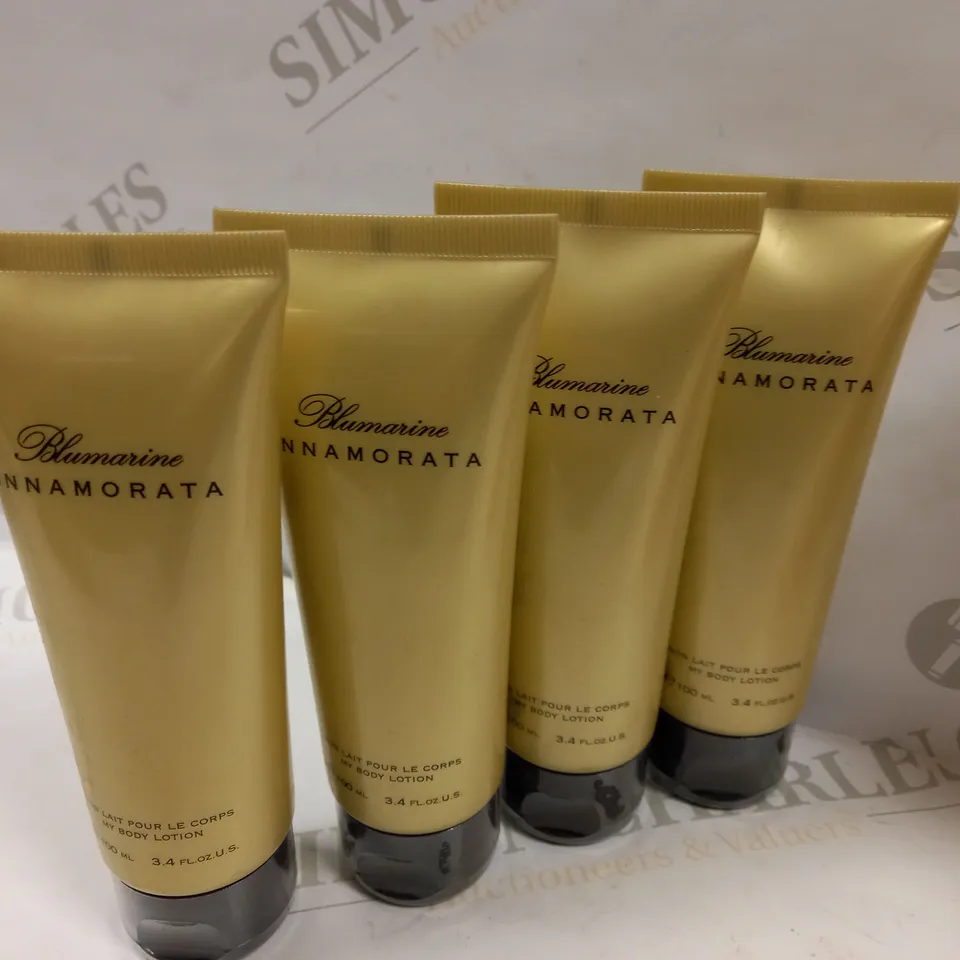 BLUMARINE INNAMORATA BODY LOTION 100ml x4