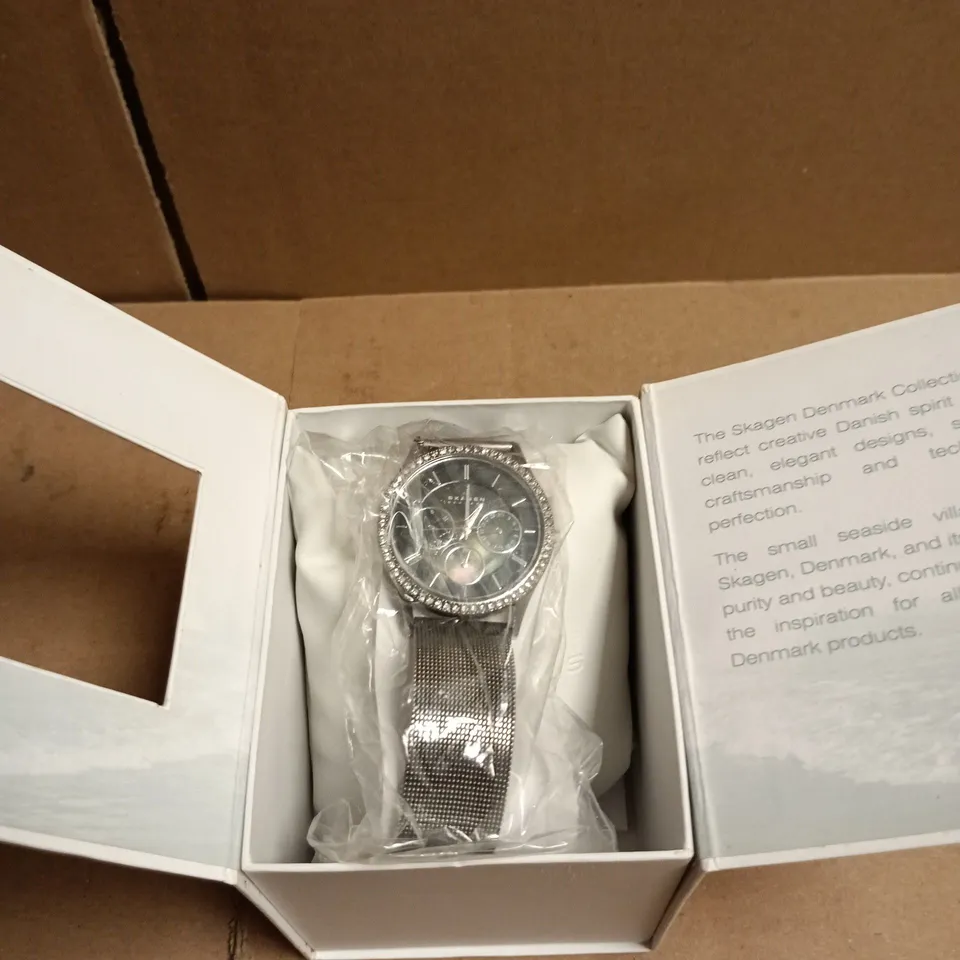 SKAGEN DENMARK WATCH IN PRESENTATION BOX