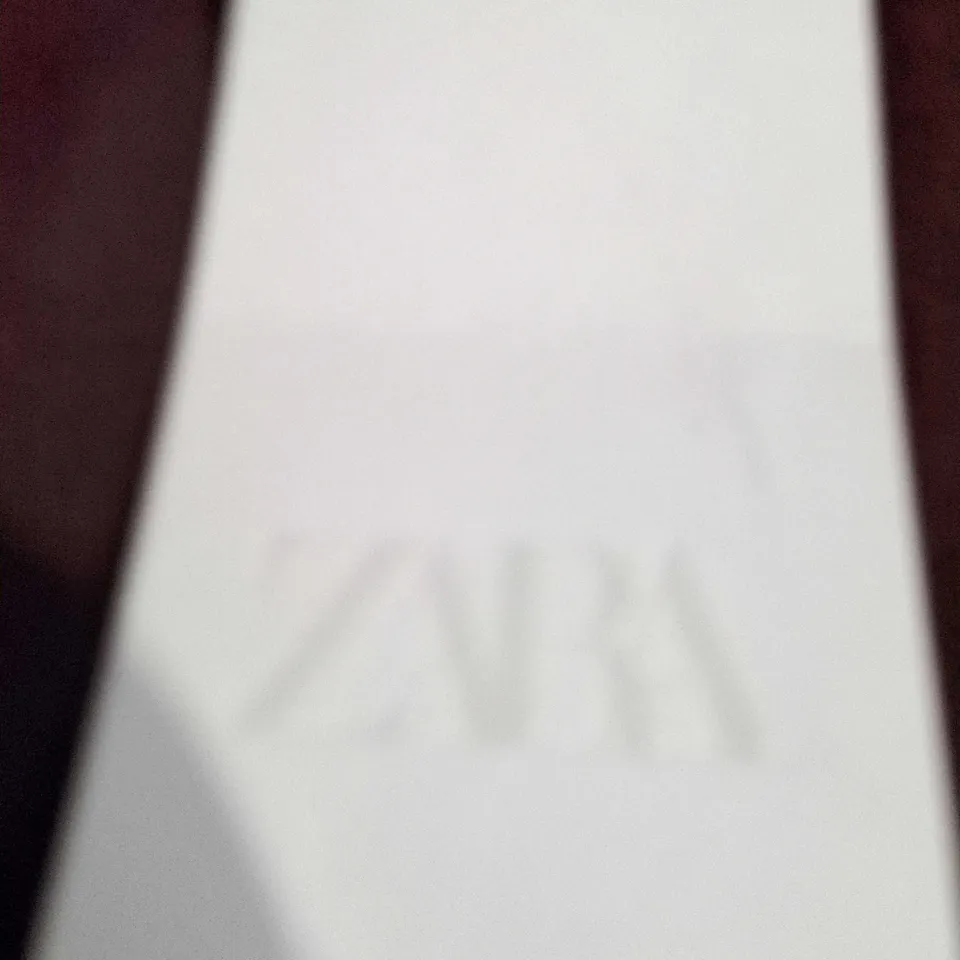 ZARA BURGUNDY ONE-SHOULDER DRESS – WOMEN'S, SIZE M