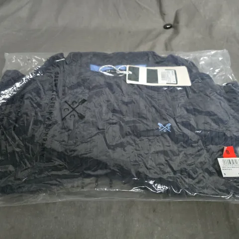 BAGGED CREW CLOTHING COMPANY CREW NECK HERITAGE JUMPER - SIZE 8