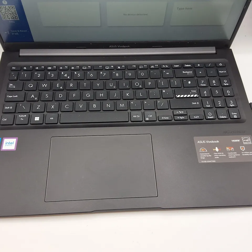 UNBOXED ASUS VIVIBOOK INTEL I-5 LAPTOP IN BLACK - X1605V