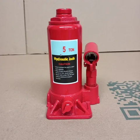 RED HYDRAULIC JACK 5 TON
