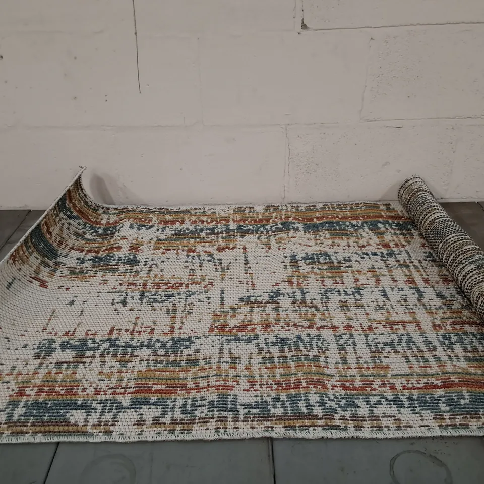 BRAND NEW PACO HOME 366 MULTICOLOURED MURCIA RUG SIZE 80CM X 150CM