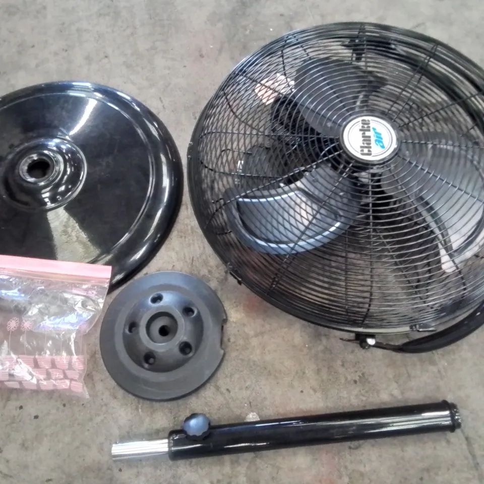 CLARKE AIR CPF18B100 FAN - BLACK