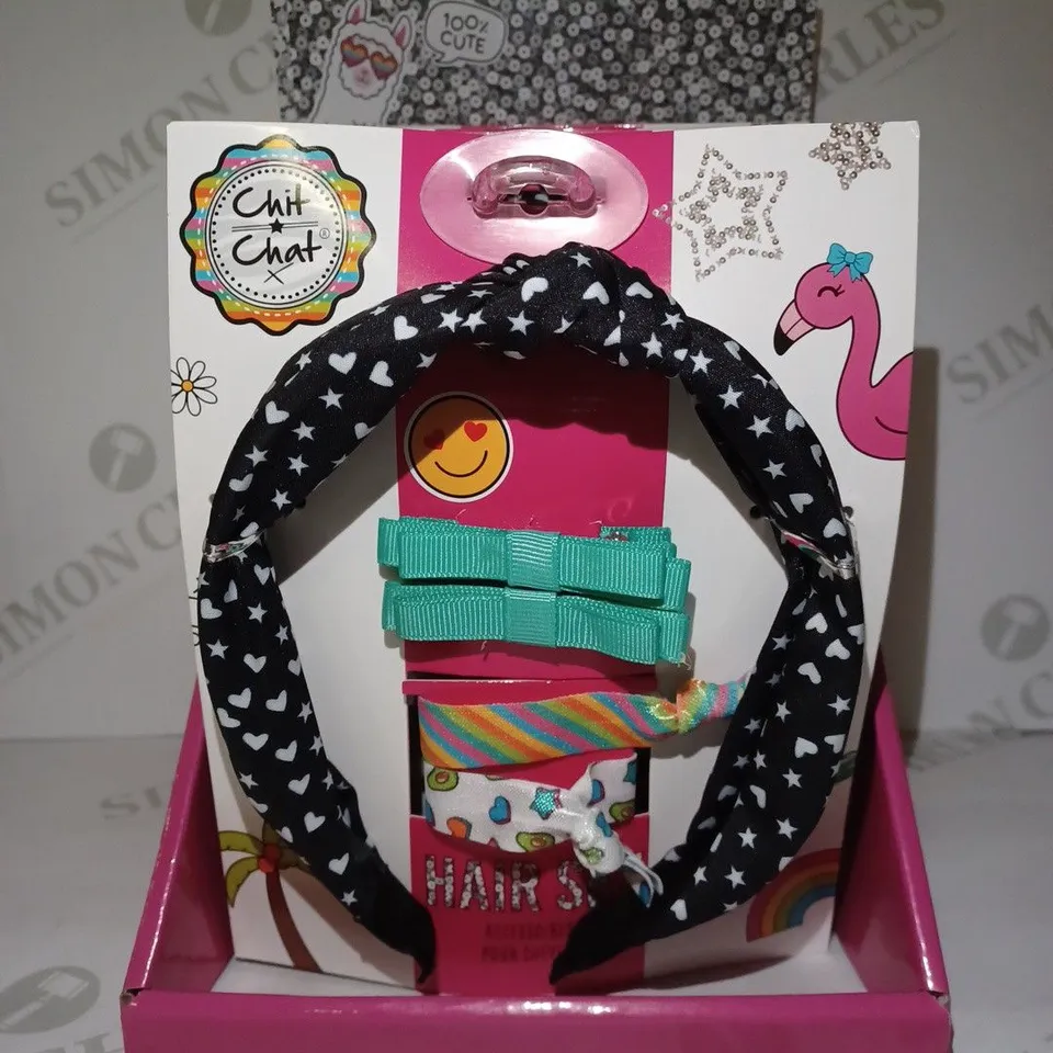 LOT OF APPROX 8 X 6 CHIT CHAT HAIRBAND SETS 