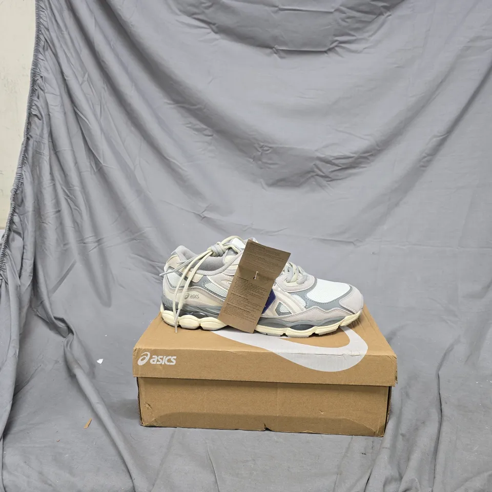 ASICS RUNNING SHOES – GREY/BEIGE MESH 