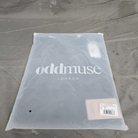 BAGGED ODDMUSE THE ULTIMATE MUSE COLLAR MAXI DRESS - SIZE M