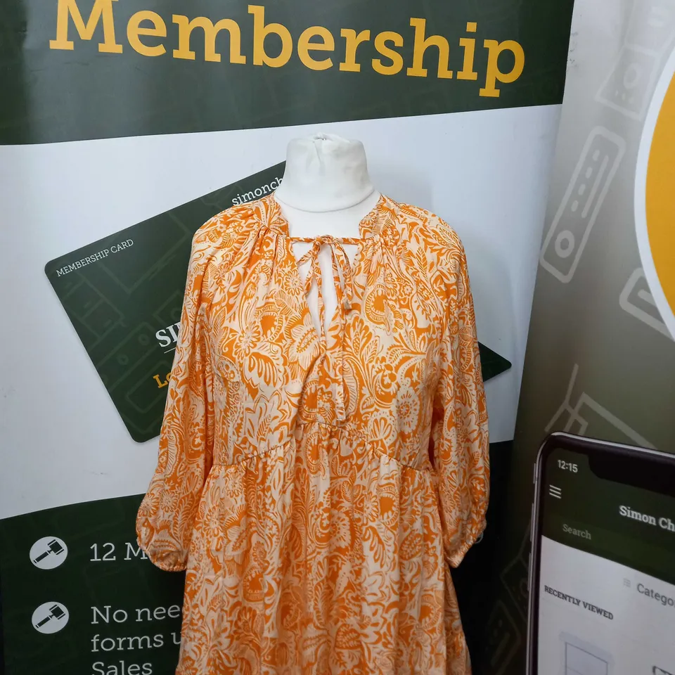 NEW LOOK SUMMER MID DRESS - SIZE 12