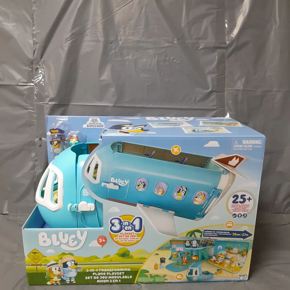 BLUEY S11 3-IN-1 AIRPLANE PLAYSET